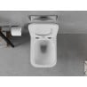 Mexen Elis Rimless WC Bowl with Slim Soft-close Seat, Duroplast, Glossy White - 30910600