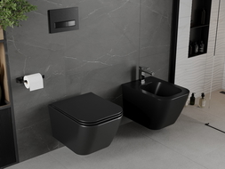 Mexen Madox Wall-Mounted Bidet, Matte Black - 35155170