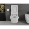 Mexen Madox Rimless WC Bowl with Soft-Close Slim Seat, Duroplast, Glossy White - 30154000