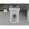Mexen Madox Rimless WC Bowl with Soft-Close Slim Seat, Duroplast, Glossy White - 30154000