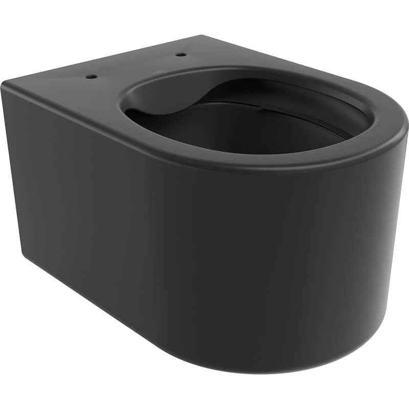 Mexen Sofia Rimless WC Bowl, Black Matte - 3354XX85