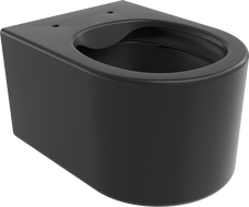 Mexen Sofia Rimless Toilet Bowl, Black Matte - 3354XX85