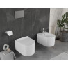 Mexen Sofia Rimless WC Bowl with Soft-Close Slim Seat, Duroplast, Glossy White - 30540100