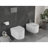 Mexen Sofia Rimless toilet bowl with a slim soft close toilet seat, Thermosetting polymer, White - 30540300