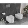 Mexen Sofia Rimless WC Bowl with Slim Soft-Close Seat, Duroplast, Glossy White - 30540300