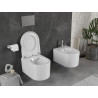 Mexen Sofia Rimless WC Bowl with Soft-Close Seat, Hard, Duroplast, White Gloss - 30540200
