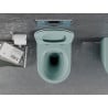 Mexen Lena Rimless toilet bowl with a slim soft close toilet seat, duroplast, Bright green matt - 30224048