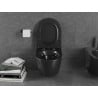Mexen Lena Rimless WC Bowl with Slim Soft-Close Seat, Duroplast, Matte Black - 30221085