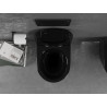Mexen Lena Rimless WC Bowl with Soft-Close Slim Seat, Duroplast, Black Gloss - 30224070