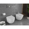 Mexen Lena Rimless WC Bowl with Soft-Close Slim Seat, Duroplast, Glossy White - 30220500