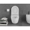Mexen Lena Rimless WC bowl with slim soft-closing seat, duroplast, white gloss - 30220300
