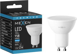 Mexen Nova LED Bulb GU10, 1.5W, Cool - 6500K, 158 lm - L107-GU10-0165-01