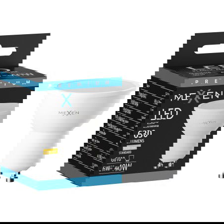 Mexen Nova LED Bulb GU10, 6W, Warm - 3000K, 630 lm - L107-GU10-0630-01