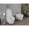 Mexen Rico Rimless toilet bowl with soft-close seat, hard, duroplast, white gloss - 30720200