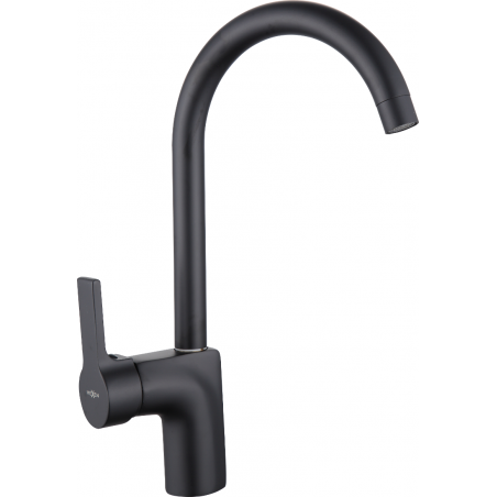 Mexen Ebro kitchen faucet, black - 671500-70