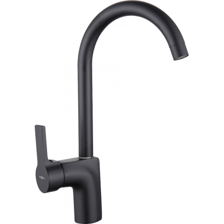 Mexen Ebro kitchen tap, black - 671500-70