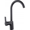 Mexen Ebro kitchen mixer tap, Black - 671500-70