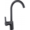 Mexen Ebro kitchen tap, black - 671500-70