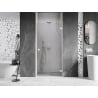 Mexen Lunar-B hinged shower door right 45 cm, transparent, white - 832-045-000-20-00-P