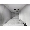 Mexen Lunar-B left hinged shower door 50 cm, transparent, brushed gun gray - 832-050-000-66-00-L