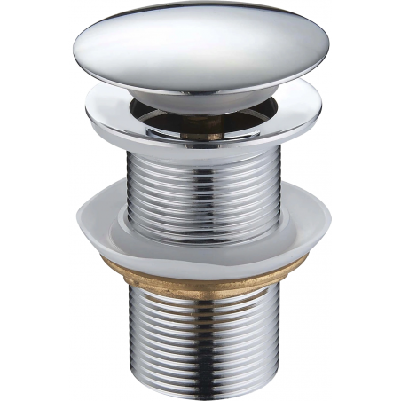 Mexen round click-clack drain plug, chrome - 79910-00