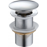 Mexen round click-clack drain plug, chrome - 79910-00