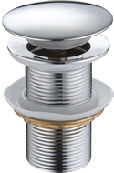 Mexen small round click-clack plug, Chrome - 79910-00