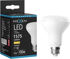 Mexen Nova LED Bulb E27, R80, 15W, Warm - 3000K, 1575 lm - L105-E27-1530-01