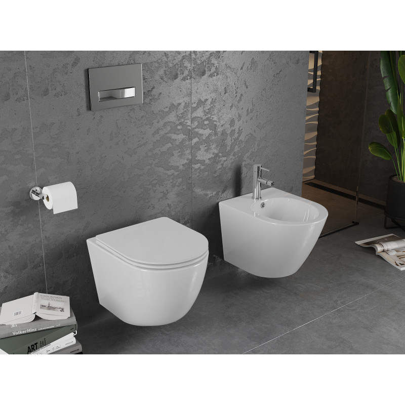 Mexen Lena recessed bidet set Fenix B frame with bidet, white - 69935224800