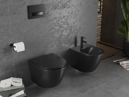 Mexen Lena Fenix B Built-in Set with Bidet, Matte Black - 69935224885