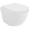 Mexen Lena Rimless WC bowl with soft-close hard seat, duroplast, glossy white - 30220200