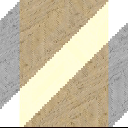 Mexen Charter Oak French Herringbone Vinyl Panels 650 x 127 mm SPC 6.5 mm, IPEX Underlay 1.5 mm, 4 V-Groove, Oak - F1281