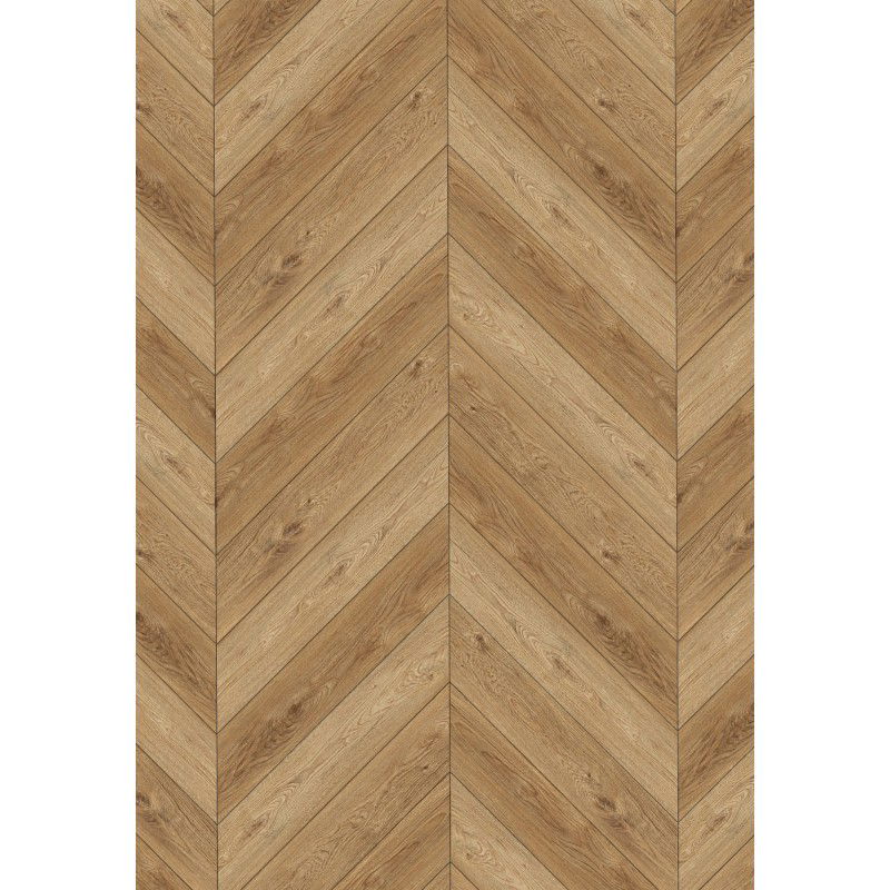 Mexen Sunset Hills vinyl panels French herringbone 650 x 127 mm SPC 6.5 mm, IPEX 1.5 mm underlay, 4 V-Groove, Oak - F1282