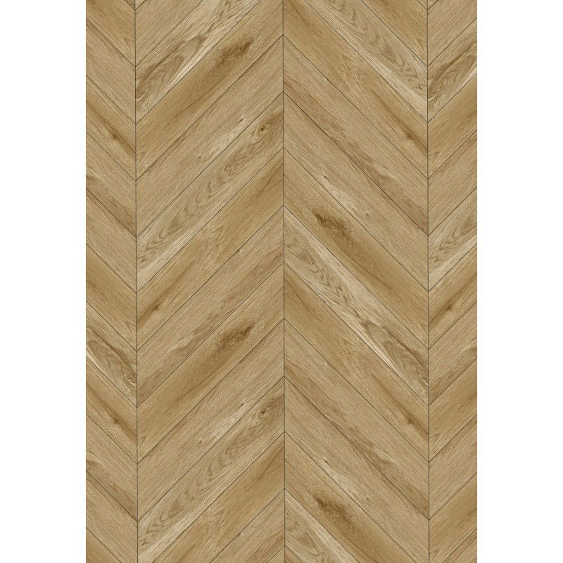 Mexen Manhattan Vinyl Panels French Herringbone 650 x 127 mm SPC 6.5 mm, IPEX 1.5 mm Underlay, 4 V-Groove, Oak - F1284