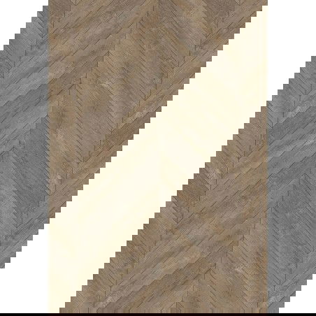 Mexen Worcester  French Herringbone Vinyl Panels 650 x 127 mm SPC 6.5 mm, IXPE Underlay 1.5 mm, 4 V-Groove, Oak - F1285