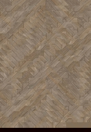 Mexen Worcester  French Herringbone Vinyl Panels 650 x 127 mm SPC 6.5 mm, IXPE Underlay 1.5 mm, 4 V-Groove, Oak - F1285