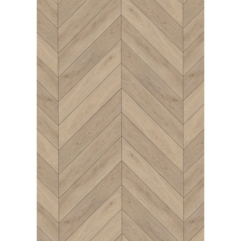 Mexen Palmdale  vinyl panels French herringbone 650 x 127 mm SPC 6.5 mm, IPEX underlay 1.5 mm, 4 V-Groove, Oak - F1286