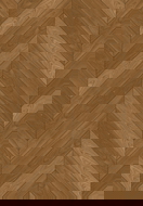 Mexen Overland Park vinyl panels French herringbone 650 x 127 mm SPC 6.5 mm, IPEX 1.5 mm underlay, 4 V-Groove, Jatoba - F1288