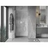 Mexen Mist-B 50 cm Hinged Shower Door, Transparent, Chrome - 8A2-050-000-01-00