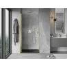 Mexen Mist-B 85 cm Hinged Shower Door, Transparent, Gold - 8A2-085-000-50-00