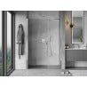 Mexen Mist-B 95 cm Pivot Shower Door, Transparent, Chrome - 8A2-095-001-01-00