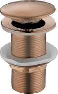 Mexen small round click-clack plug, Rose gold - 79910-60