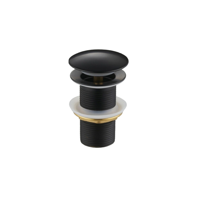Mexen round click-clack drain plug, black - 79910-70