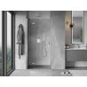 Mexen Mist-H left hinged shower door 70 cm, transparent, chrome - 8A5-070-000-01-00-L