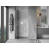 Mexen Mist-H - Left-Handed Shower Door 85 cm, Transparent, Chrome - 8A5-085-000-01-00-L