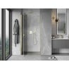 Mexen Mist-H left hinged shower door 75 cm, transparent, gold - 8A5-075-000-50-00-L