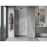 Mexen Mist-H left hinged shower door 120 cm, transparent, brushed copper - 8A5-120-000-65-00-L