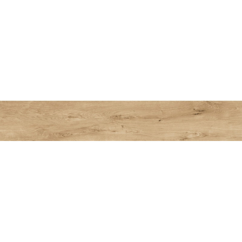 Mexen Avocado Beige Glazed Rectified G1 Porcelain Tile, Wood-Like Floor and Wall Tile 120 x 20 cm, Matte - TL601-120-020-01