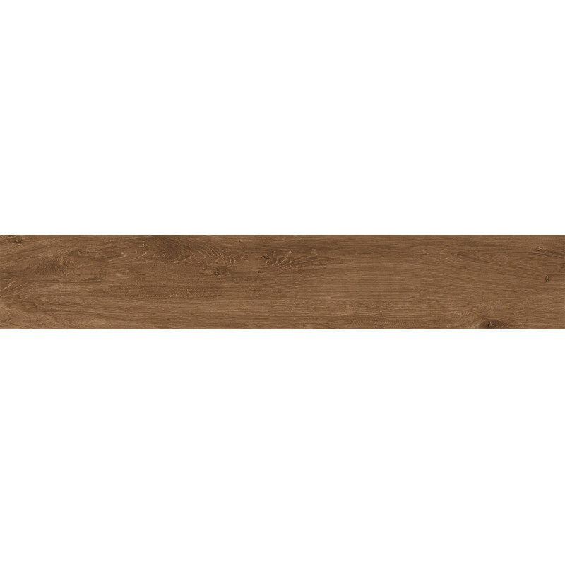 Mexen Avocado Brown Glazed Rectified Gres G1, Wood-Like Floor-Wall Tile 120 x 20 cm, Matte - TL601-120-020-02