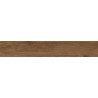 Mexen Avocado Brown glazed rectified stoneware tile, wood-like floor-wall 120 x 20 cm, matte - TL601-120-020-02